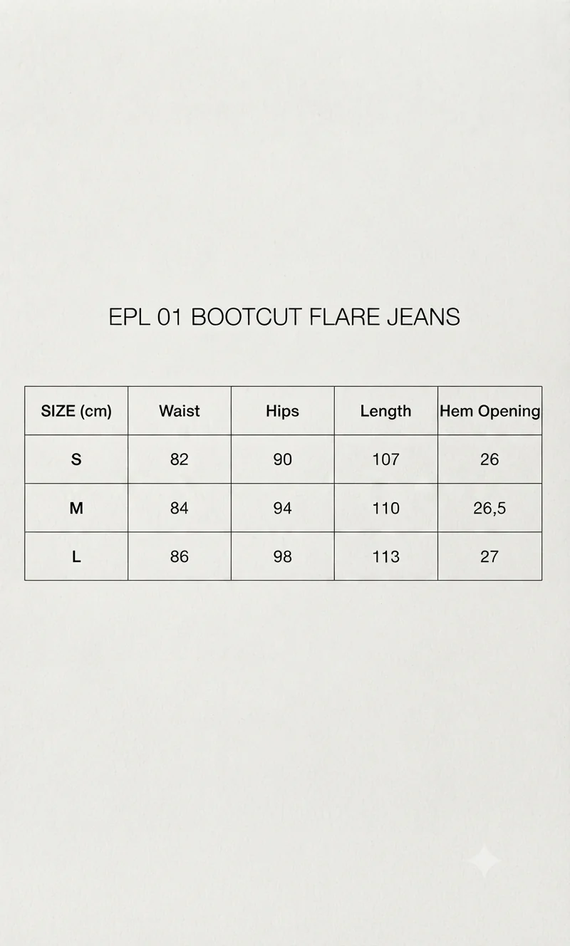 EPL 01 BOOTCUT FLARE JEANS - Image 4