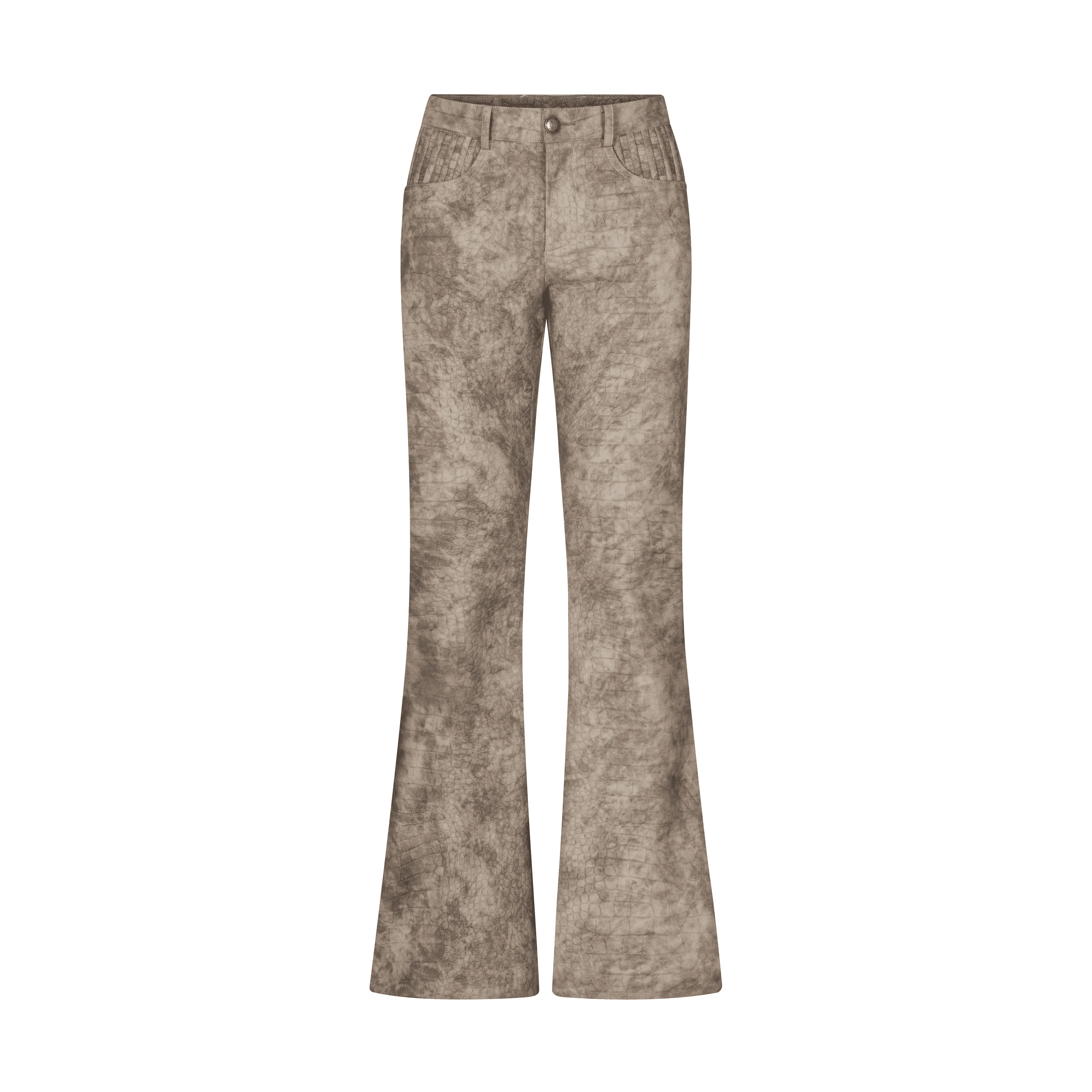 MDC CROCODILE BOOTCUT PANTS